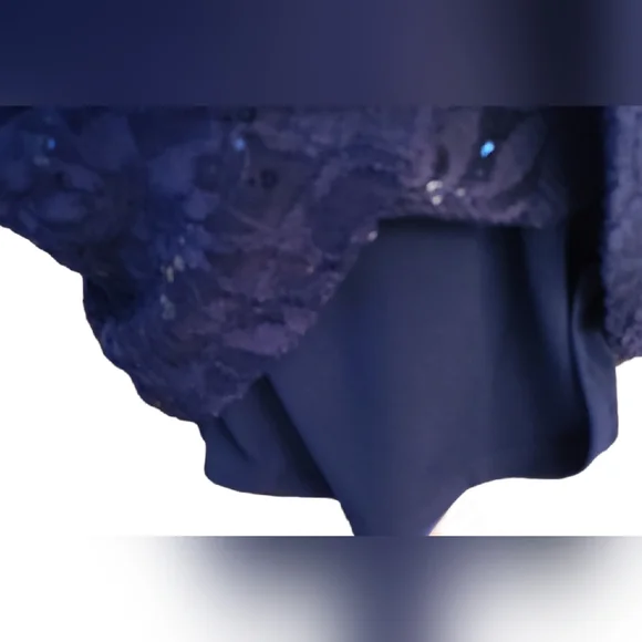 Lauren Ralph Lauren size 6 navy blue dress - Picture 7 of 10